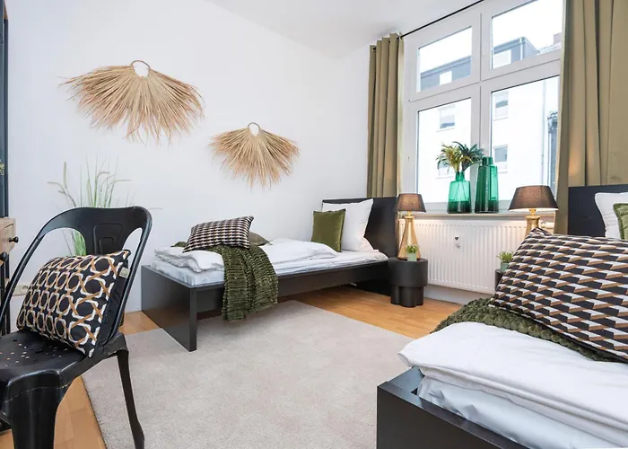 公寓 Zentral Gelegenes Perfekt Fuer 4 *