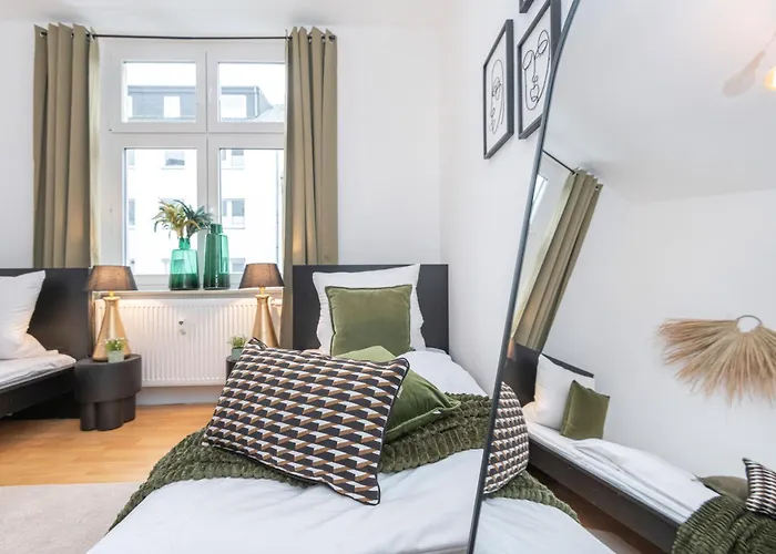 Zentral Gelegenes Perfekt Fuer 4 公寓