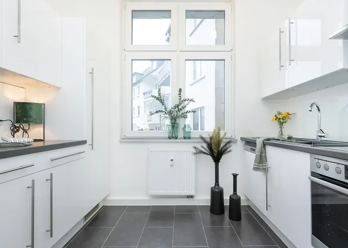 Zentral Gelegenes Perfekt Fuer 4 公寓