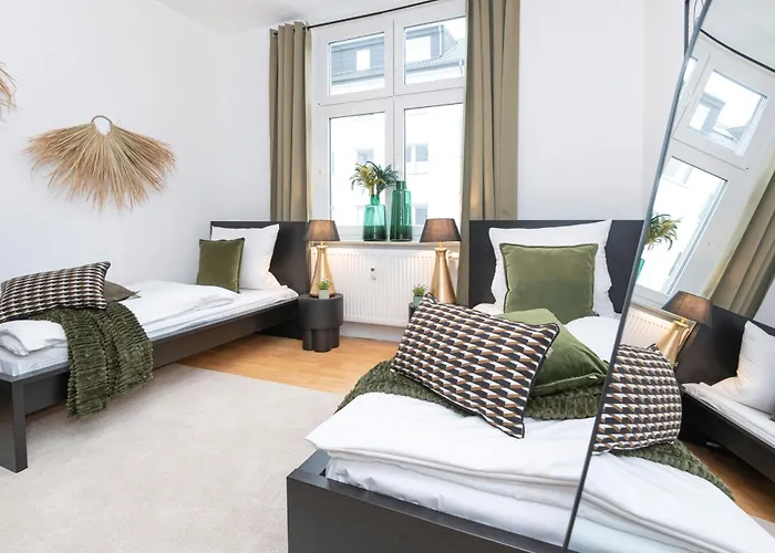 公寓 Zentral Gelegenes Perfekt Fuer 4 埃森